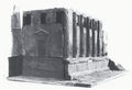 Modell des Tempels des Portunus