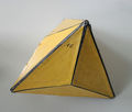 Modell, Kristallform Pyramidentetraeder bzw. Tristetraeder [Krantz 386]