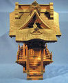 Modell eines Shinto-Tempels (Honden)