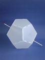 Modell eines Dodekaeders, 30x30x30cm [Grosch]