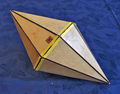 Modell, Kristallform Ditetragonale Dipyramide [Krantz 17]